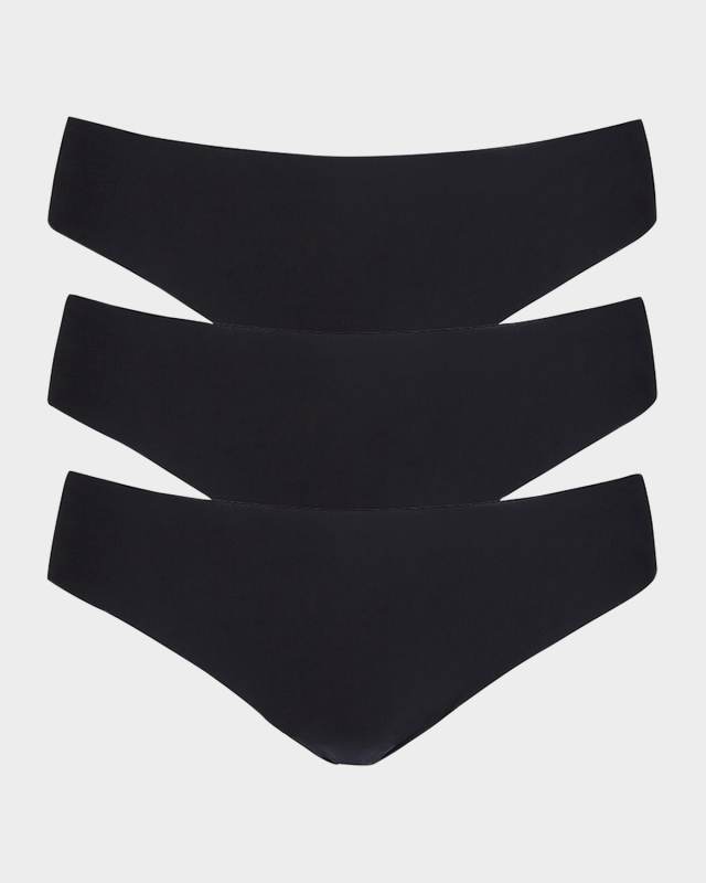 Butter Ultra-Soft Stretch Thongs, Pack of 3